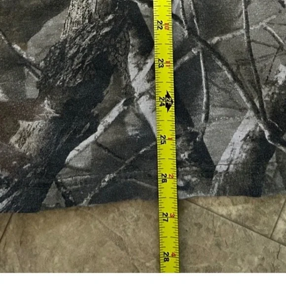 vintage wrangler camo tee distressed 90s y2k pocket tee - Picture 7 of 8